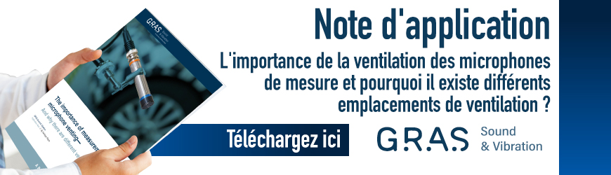 Ventilation des microphones de mesure